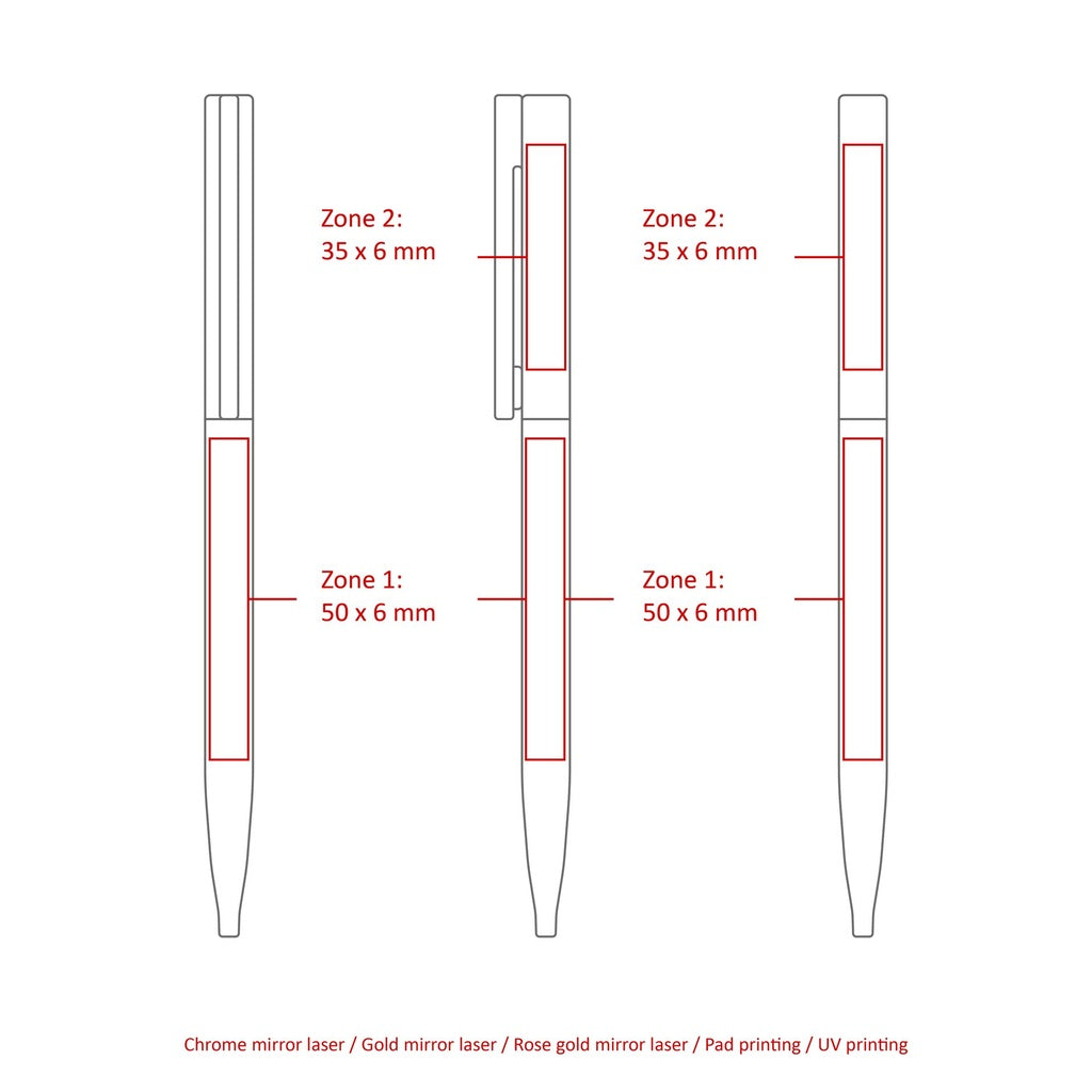 Sari Thin Twist Metal Ballpen
