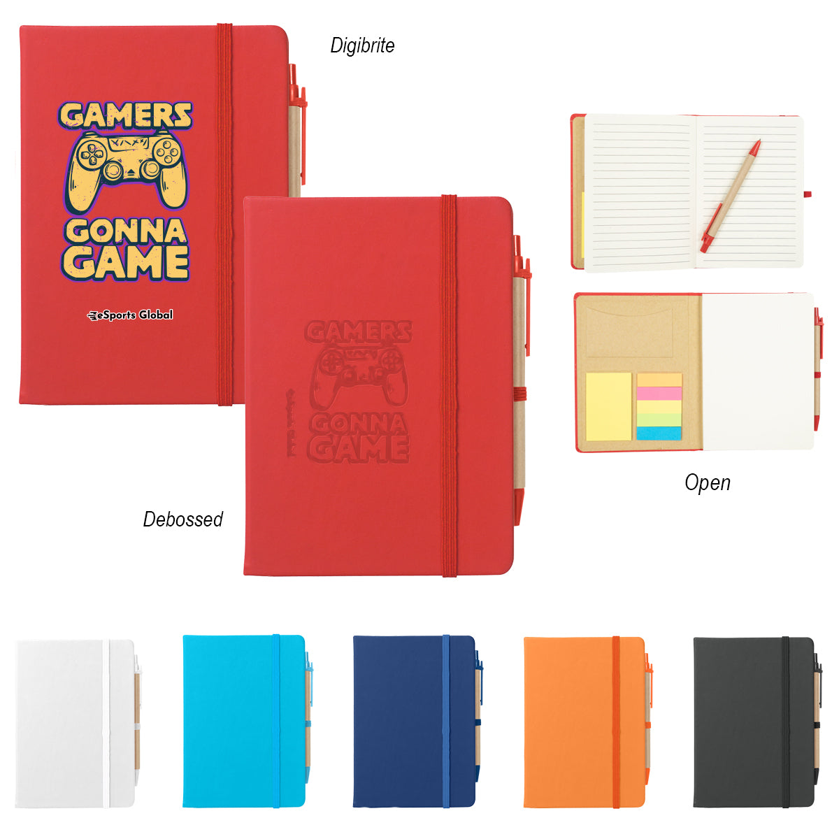 Sticky Note Journal Notebook