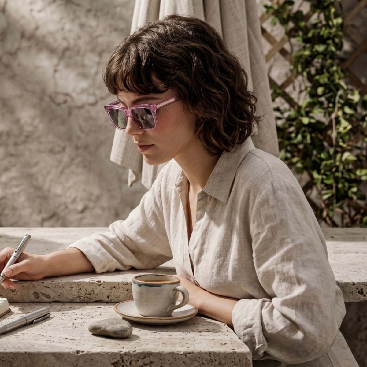 BIG HORN Compact Square Sunglasses