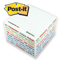 Personalized 3M Post It Cube