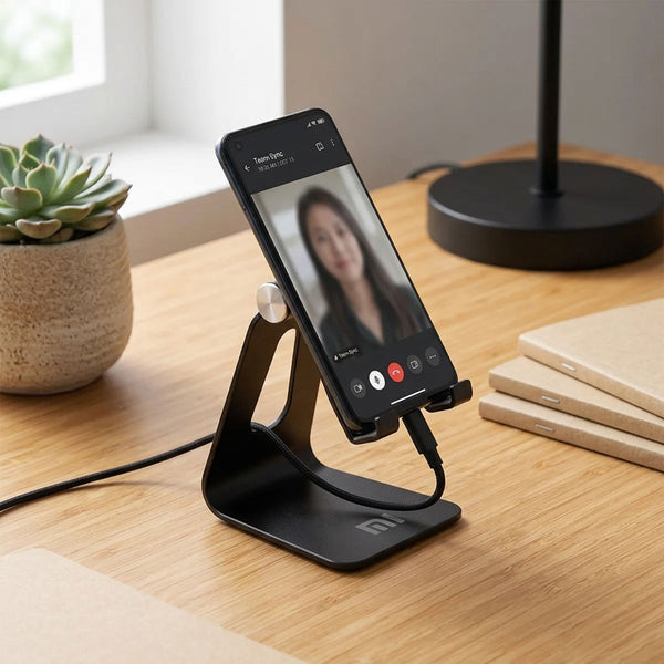 Recycled Aluminum Desktop Phone Holder