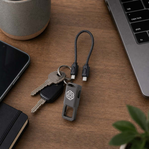 Sirius Charging Cable & Keychain
