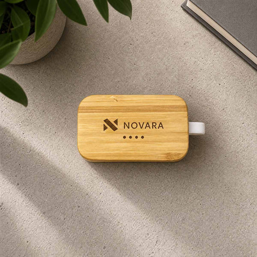 Rockside Bamboo Wireless Earbuds