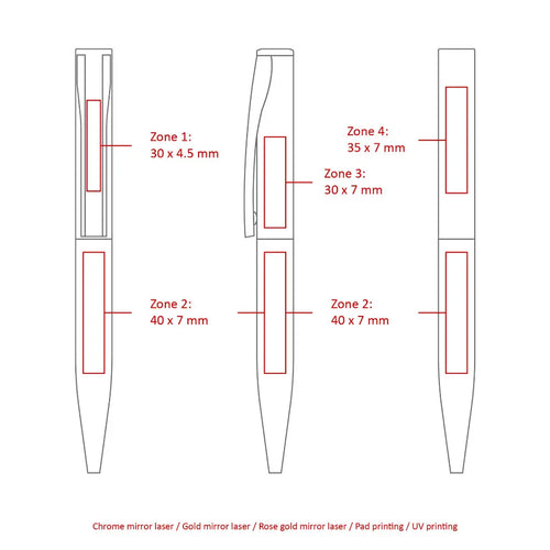 Dial Twist Metal Ballpen