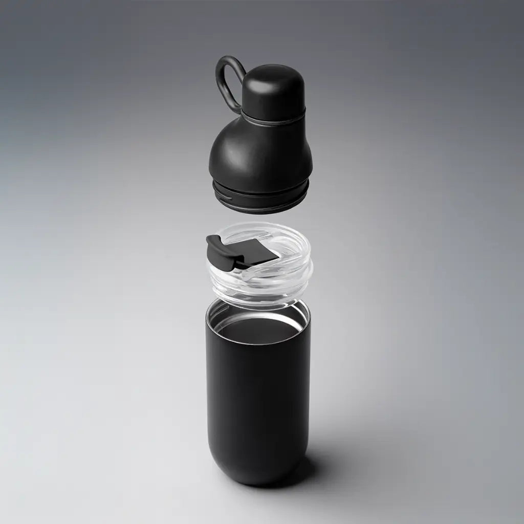 2‑in‑1 Bottle & Tumbler (500 ml / 370 ml)