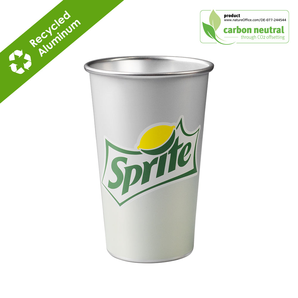 Colour Changing Recycled Aluminium Cup