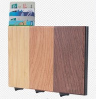 Wood Shield RFID Card Holder