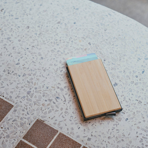 Wood Shield RFID Card Holder