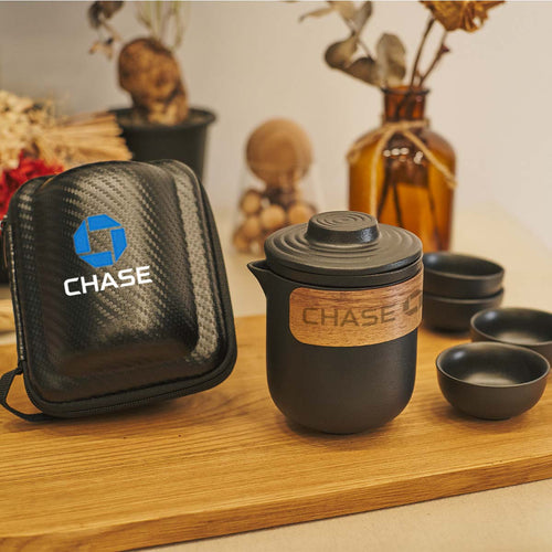 Portable Ceramic Tea Pot Set