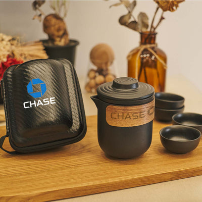 Portable Ceramic Tea Pot Set