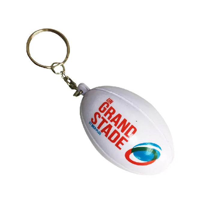 Rugby Stress Ball Keychain