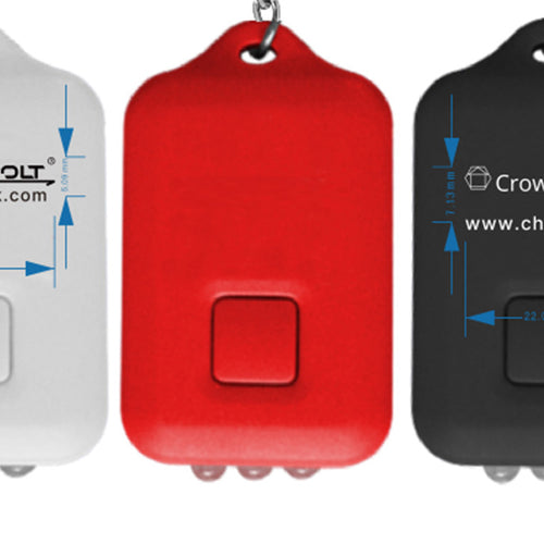 Solar Powered Keychain Light