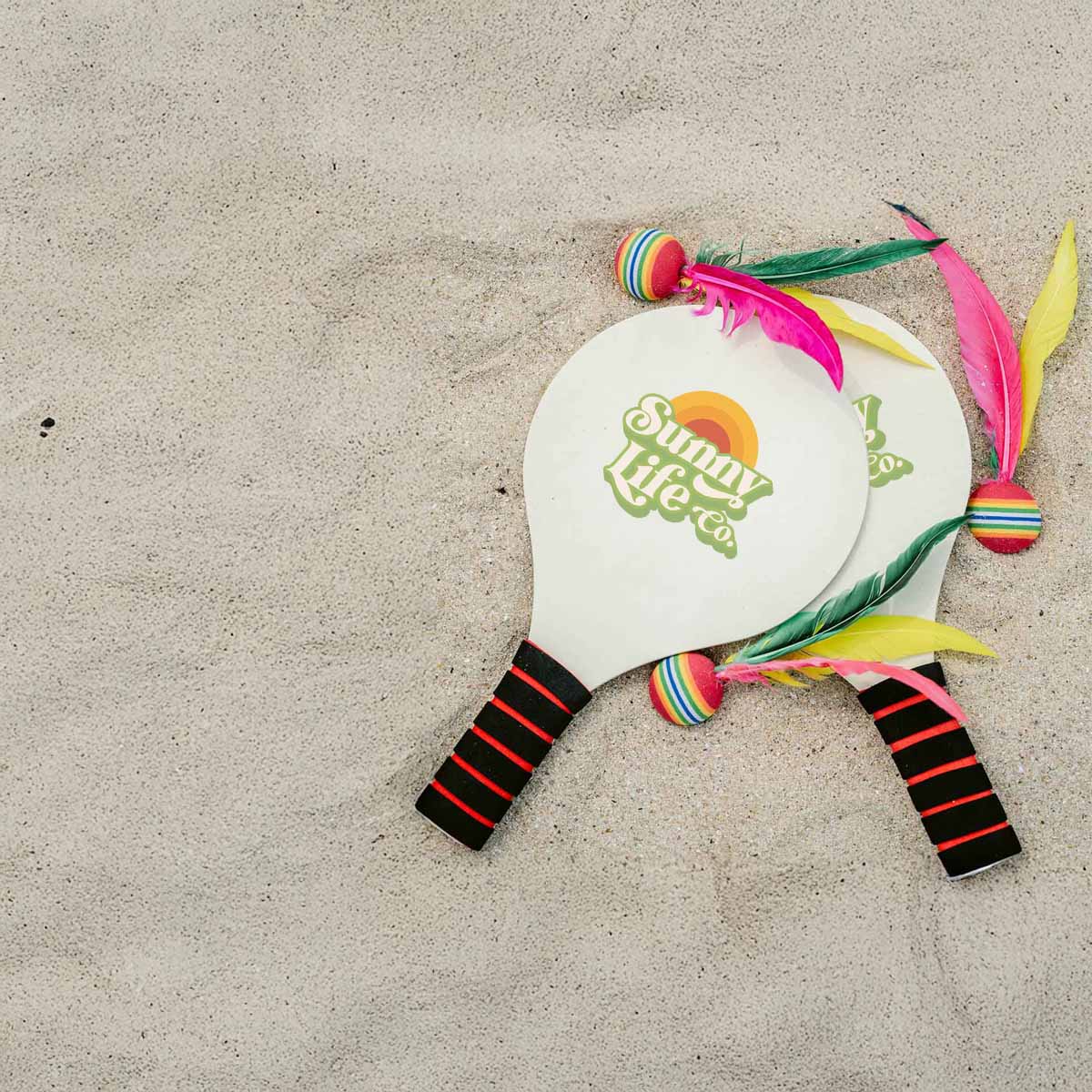 Branded Beach Paddle Set