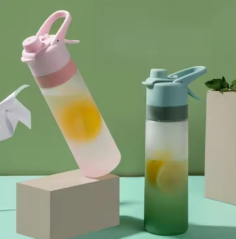 Cooling Sport Spray Water Bottle