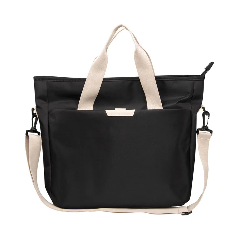 Abroad Traveler Microfiber Tote Bag