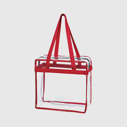 Clear EVA Zipper Tote Bag
