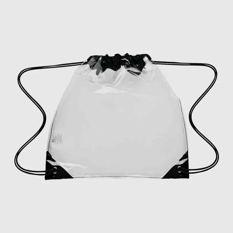 Touchdown Clear EVA Drawstring Backpack