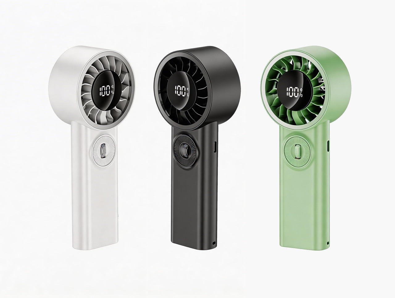High-Speed Digital Display Fan