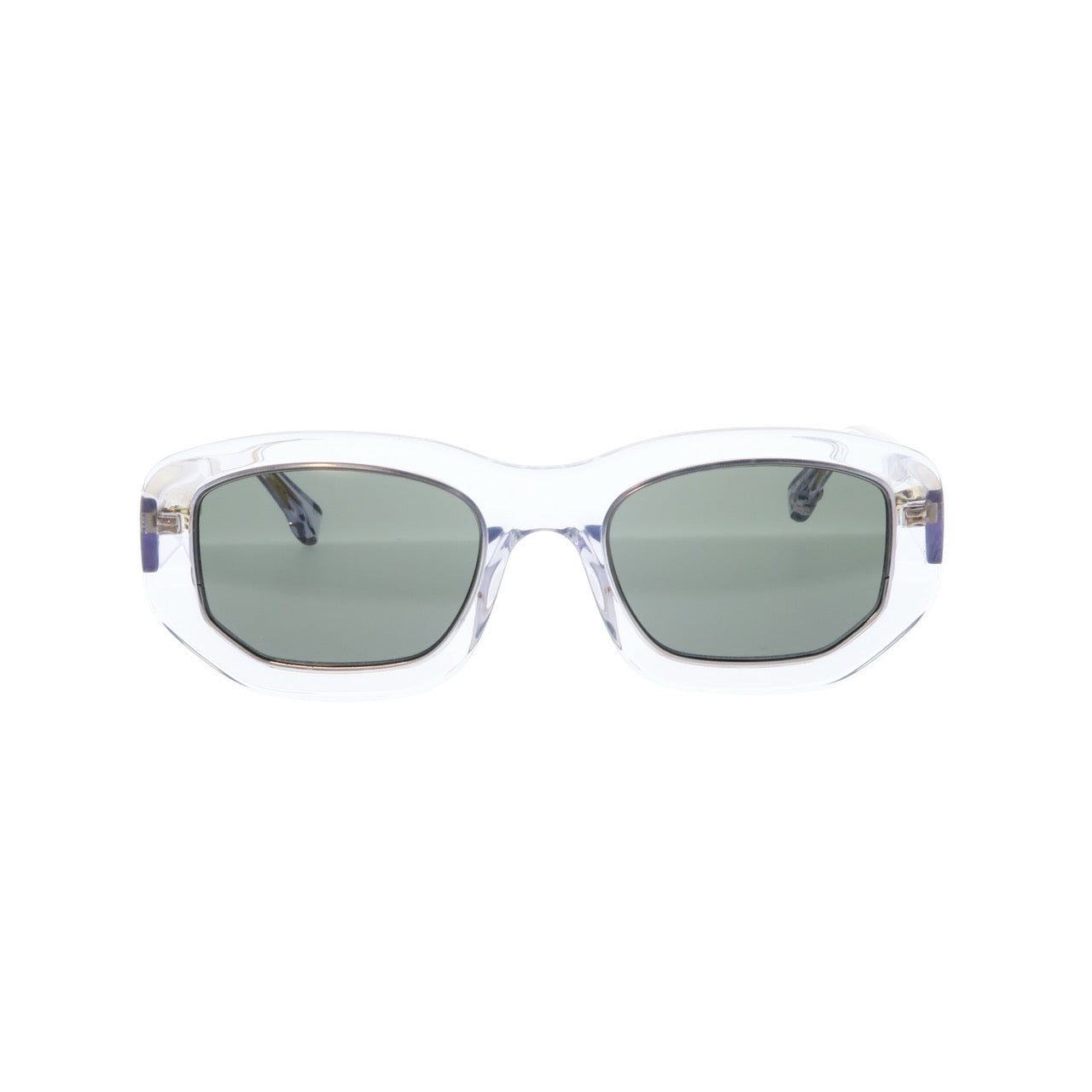 BIG HORN Transparent Frame Sunglasses