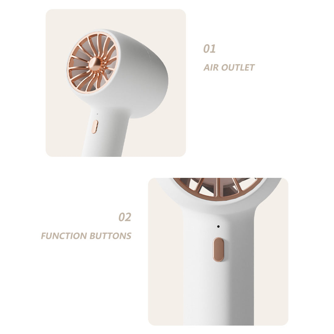 MioWi Handheld Fan with Stand