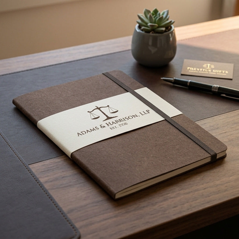 PU A5 Soft Cover (glued) Notebook