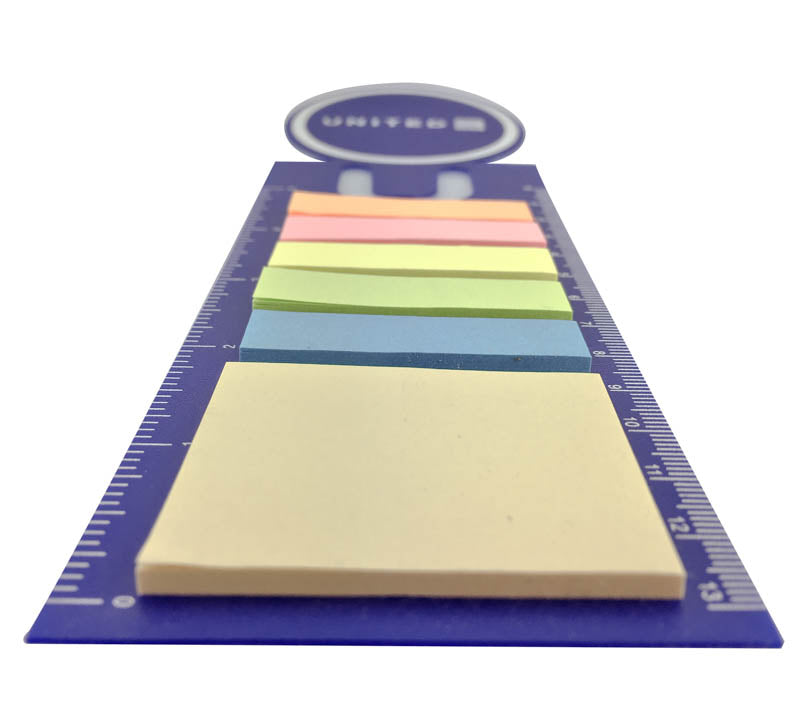 PP Sticky Notes with Bookmark and Ruler