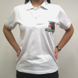 PhotoMe White Polo Shirts