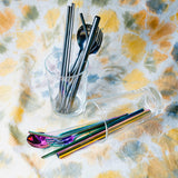 彩虹不鏽鋼餐具套裝