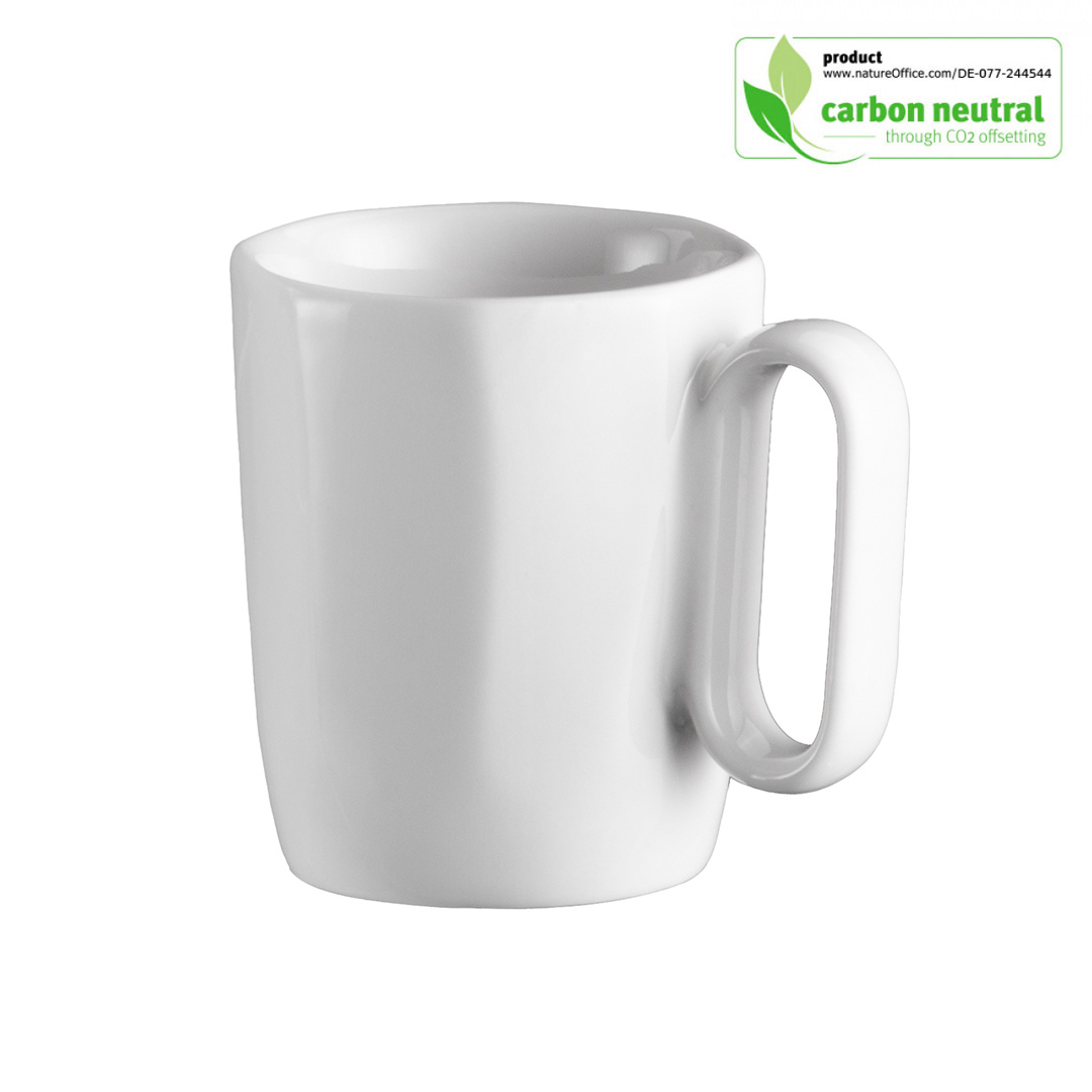 White Ceramic Coffee Cup