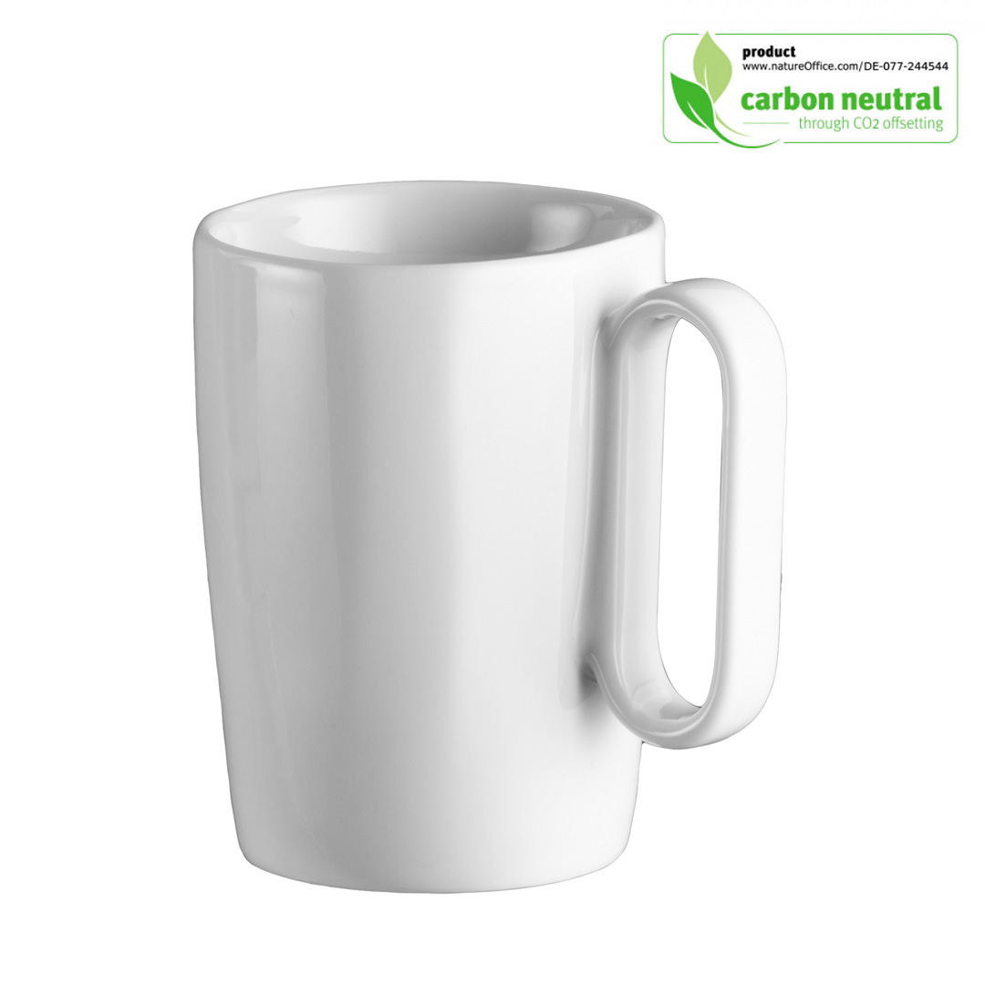 White Ceramic Coffee Cup