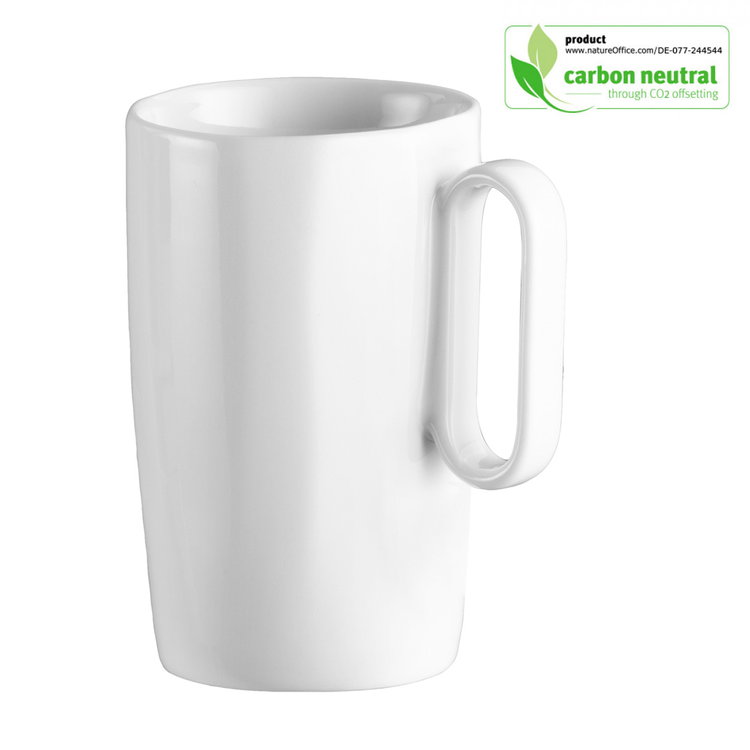 White Ceramic Coffee Cup