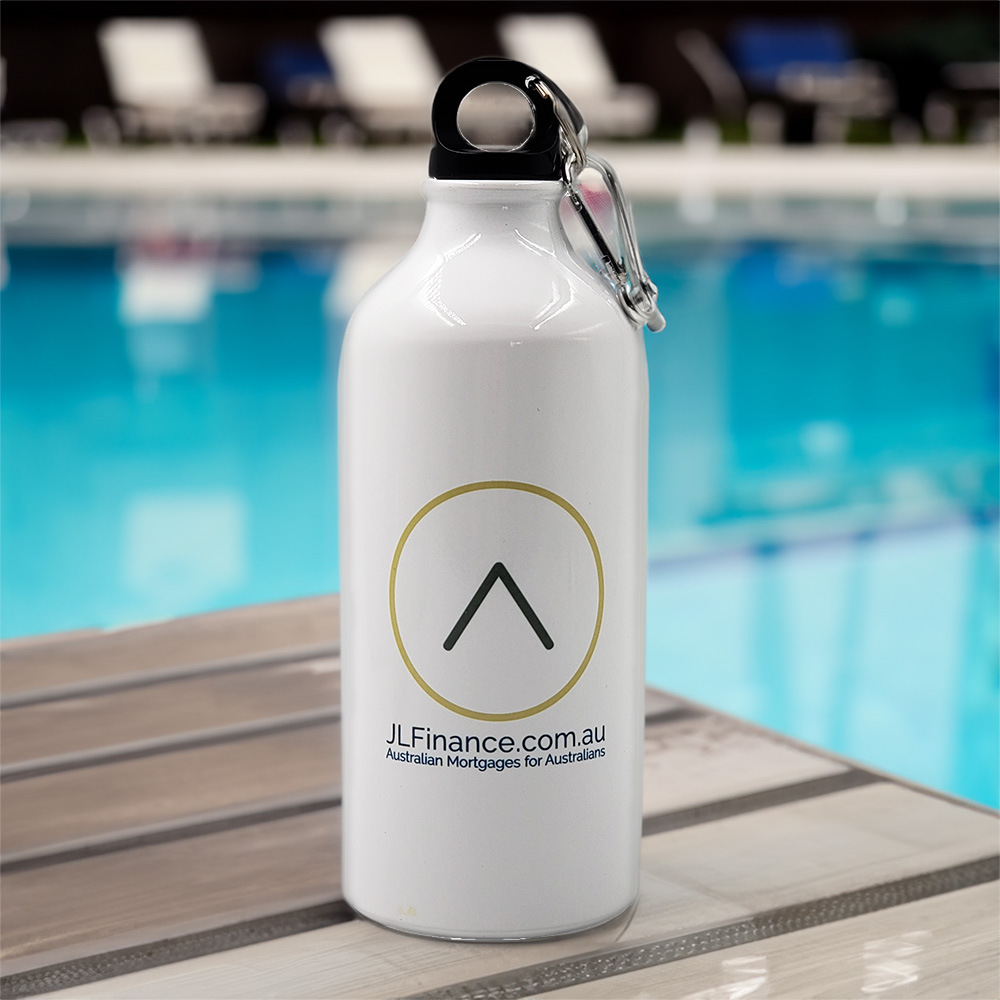 White Aluminium Flask