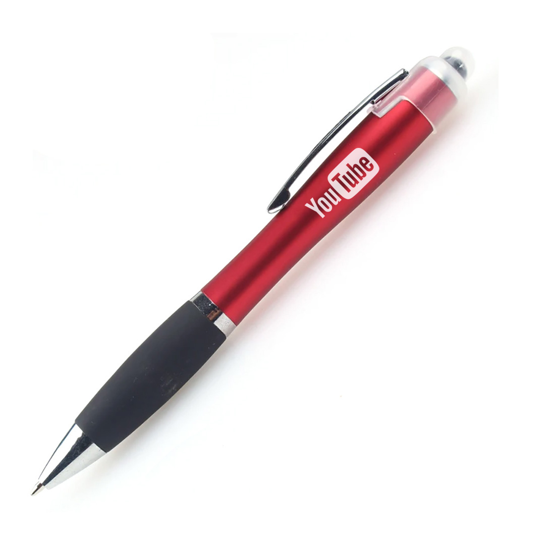 LED Ballpoint Pen with stylus