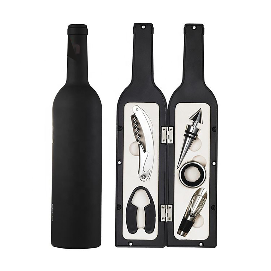 Wine Bottle Accessories Gift Set