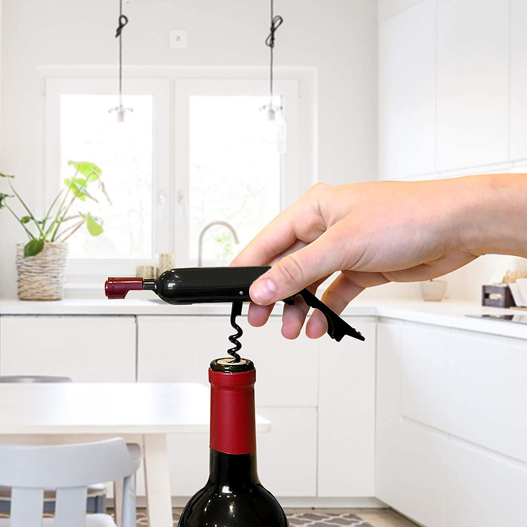 Wine Bottle Shaped Corkscrew