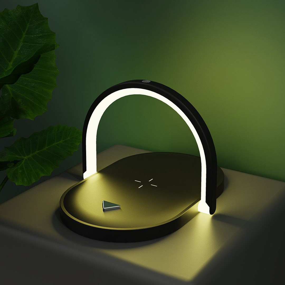 Wireless Charger with Lamp