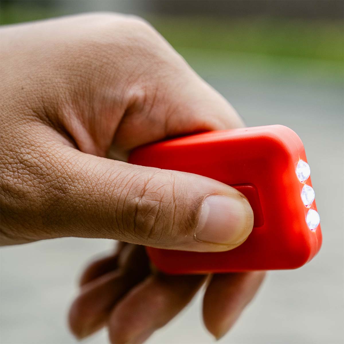 Solar Powered Keychain Light
