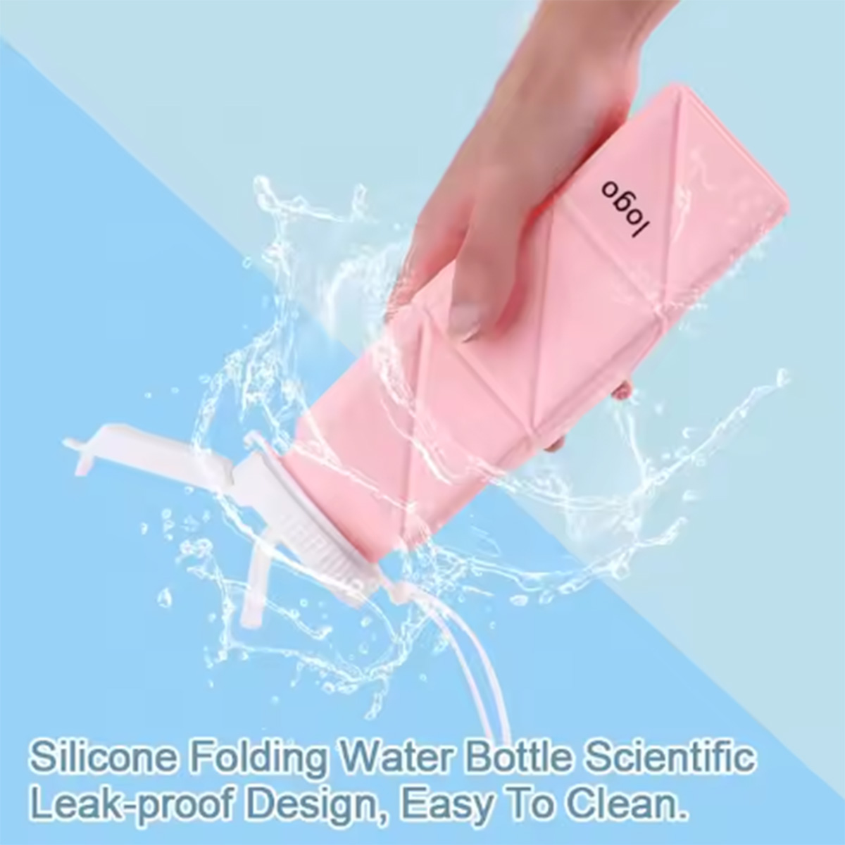 Foldable Silicone Water Bottle