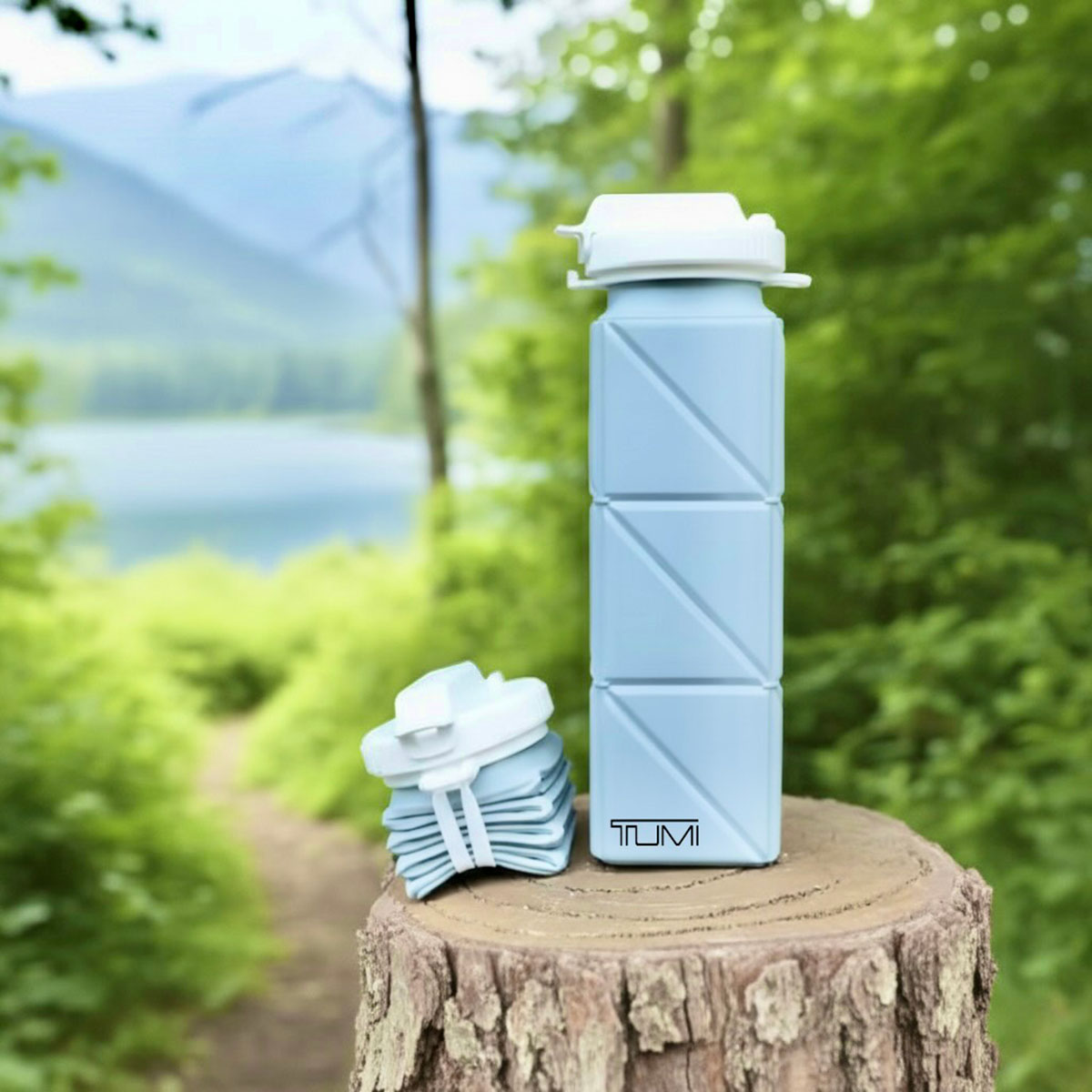 Foldable Silicone Water Bottle