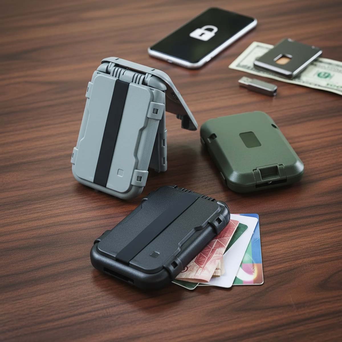 RFID Money Wallet Card Holder
