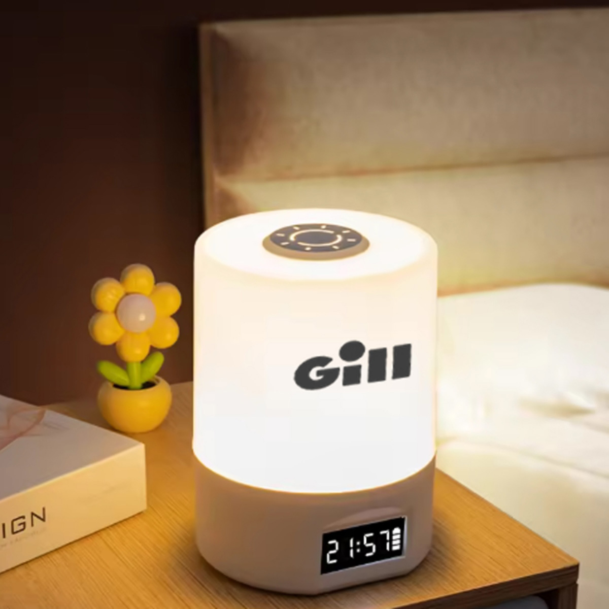 Night Light with Clock