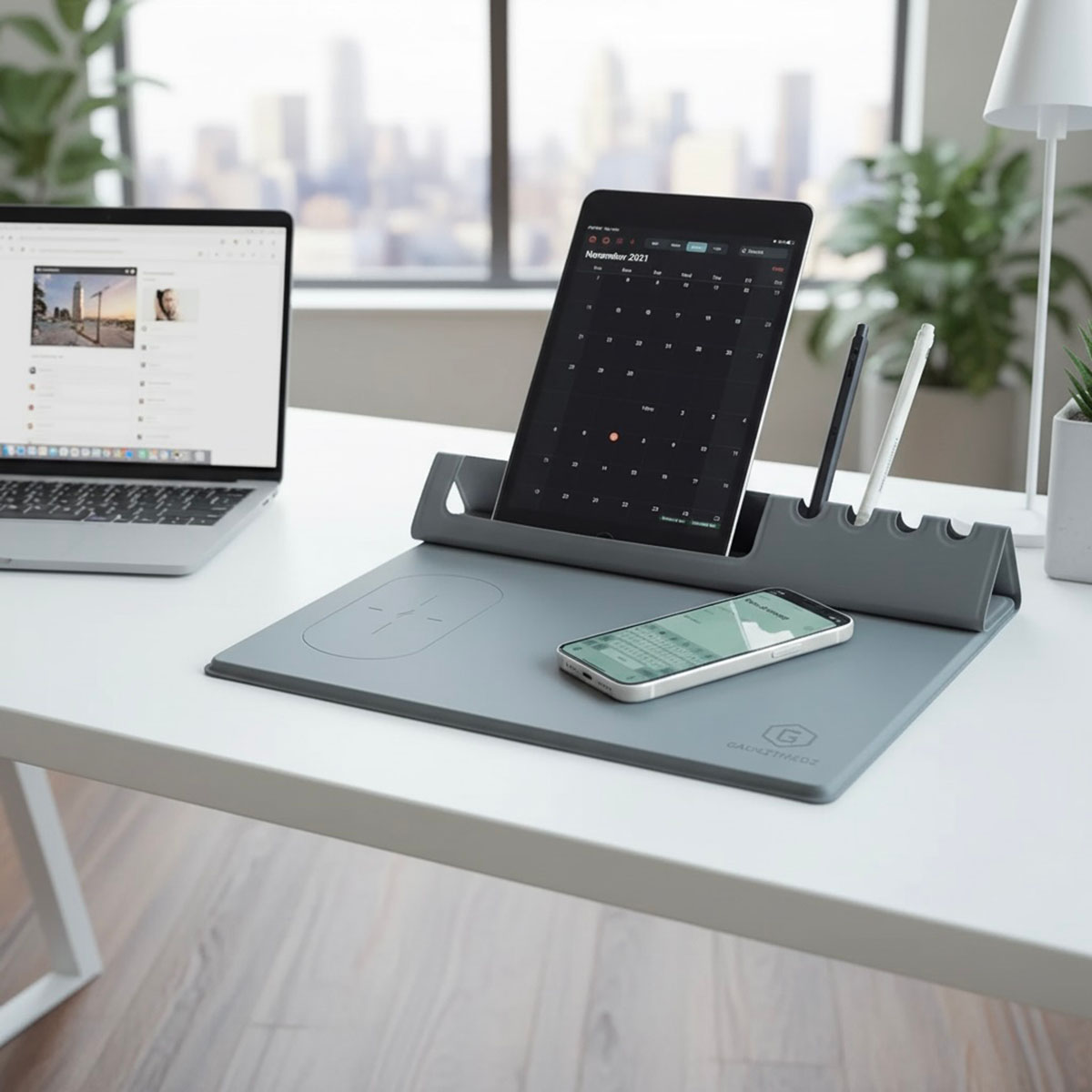 GadgetHedz Folding Mousepad with Charger