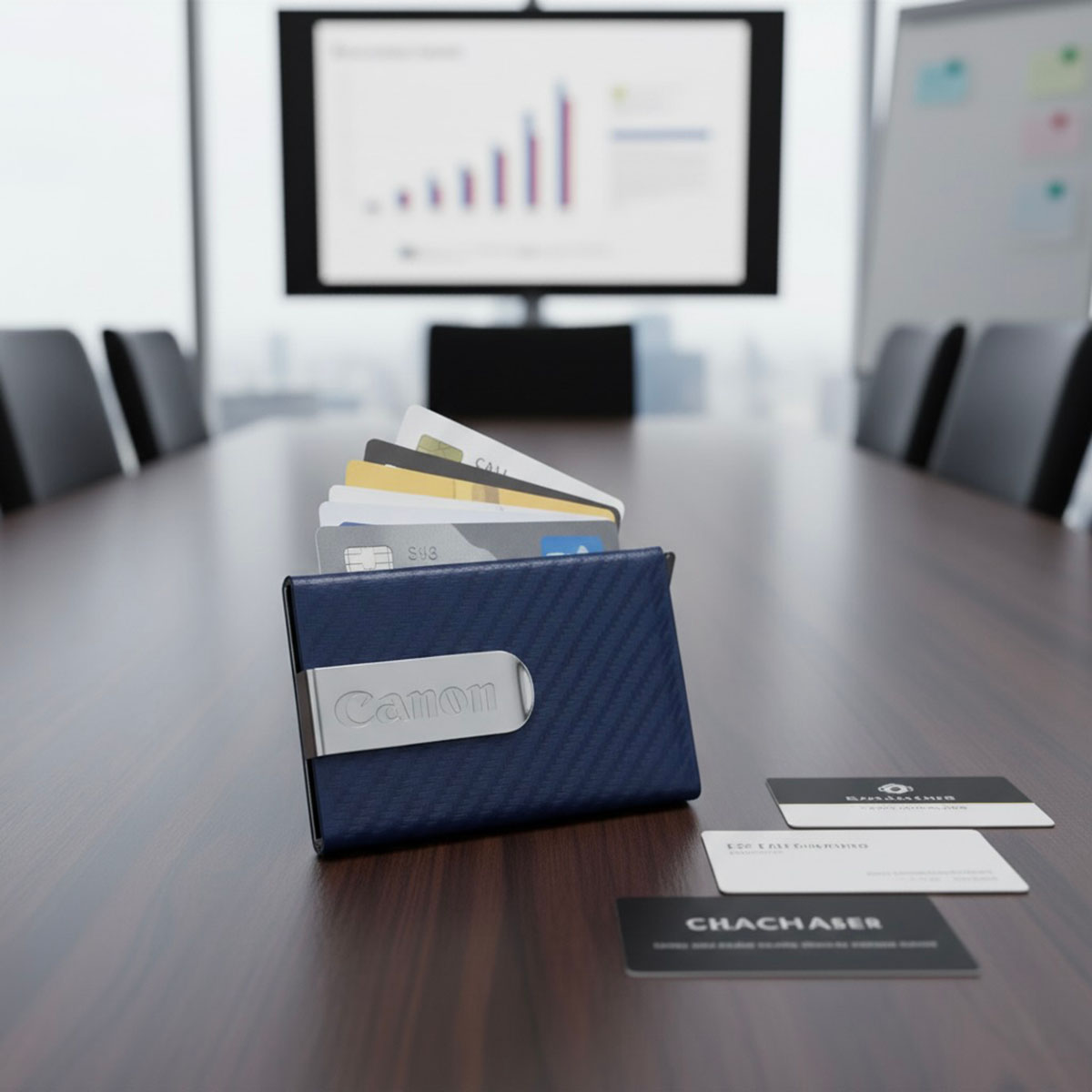 Carbon Fiber RFID Card Holder