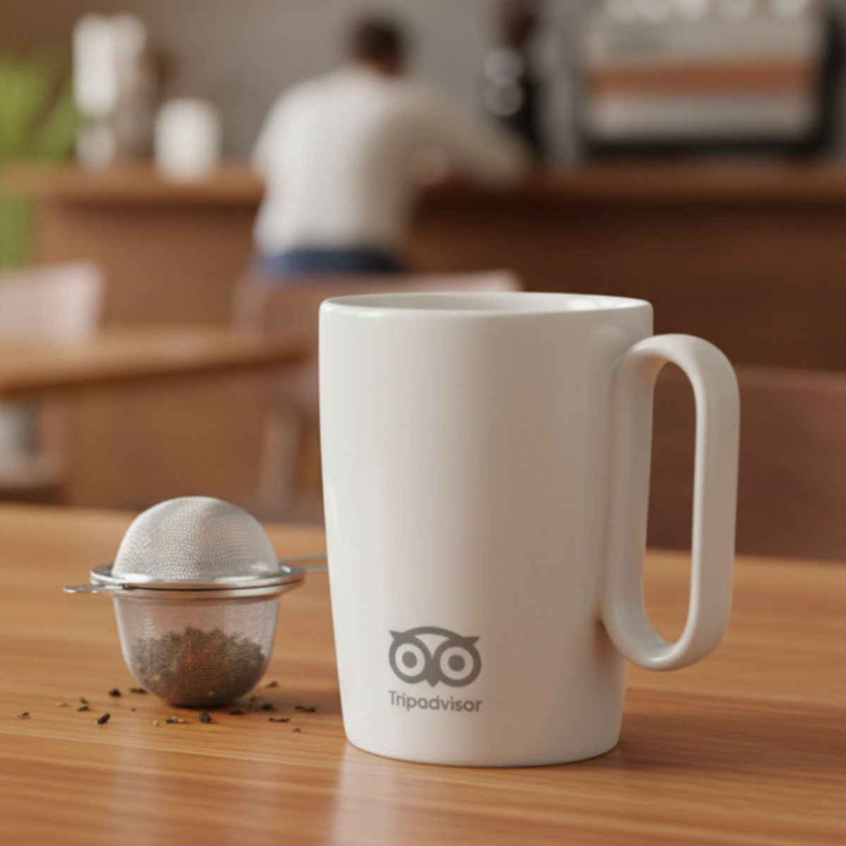 White Ceramic Coffee Cup