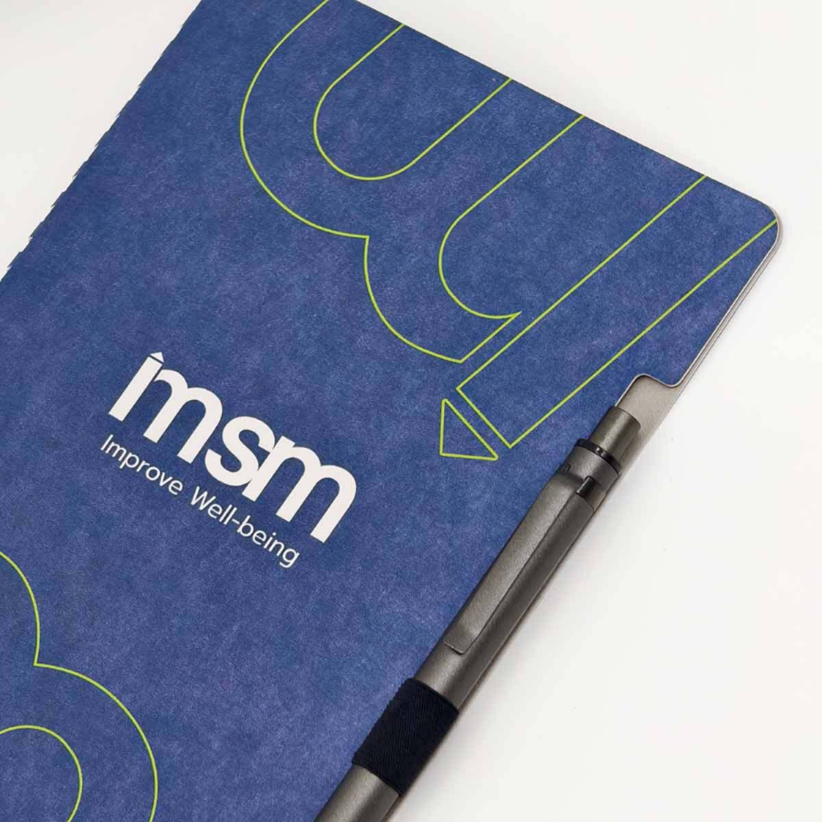 Smart Chip Notebook with Recycled Pen