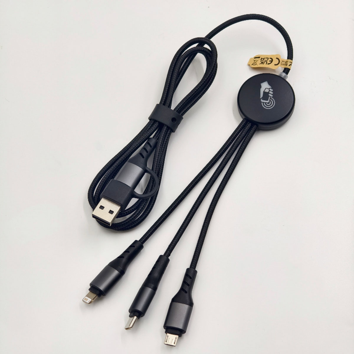 SmartTap 6-in-1 Aluminium Fast Charge Cable