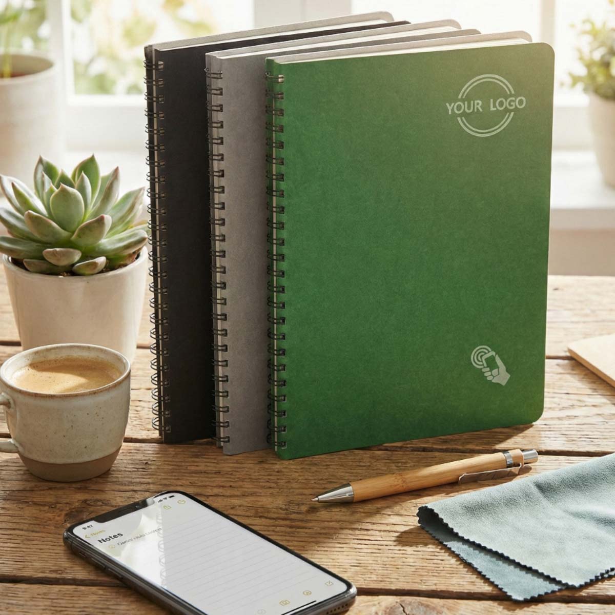 Washable Notebook with SmartTap