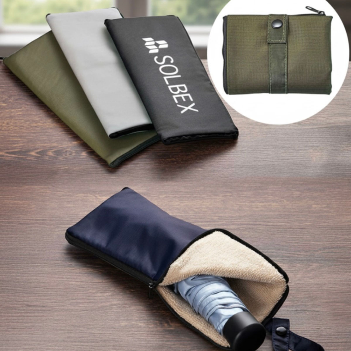 Folded Umbrella Drying Bag