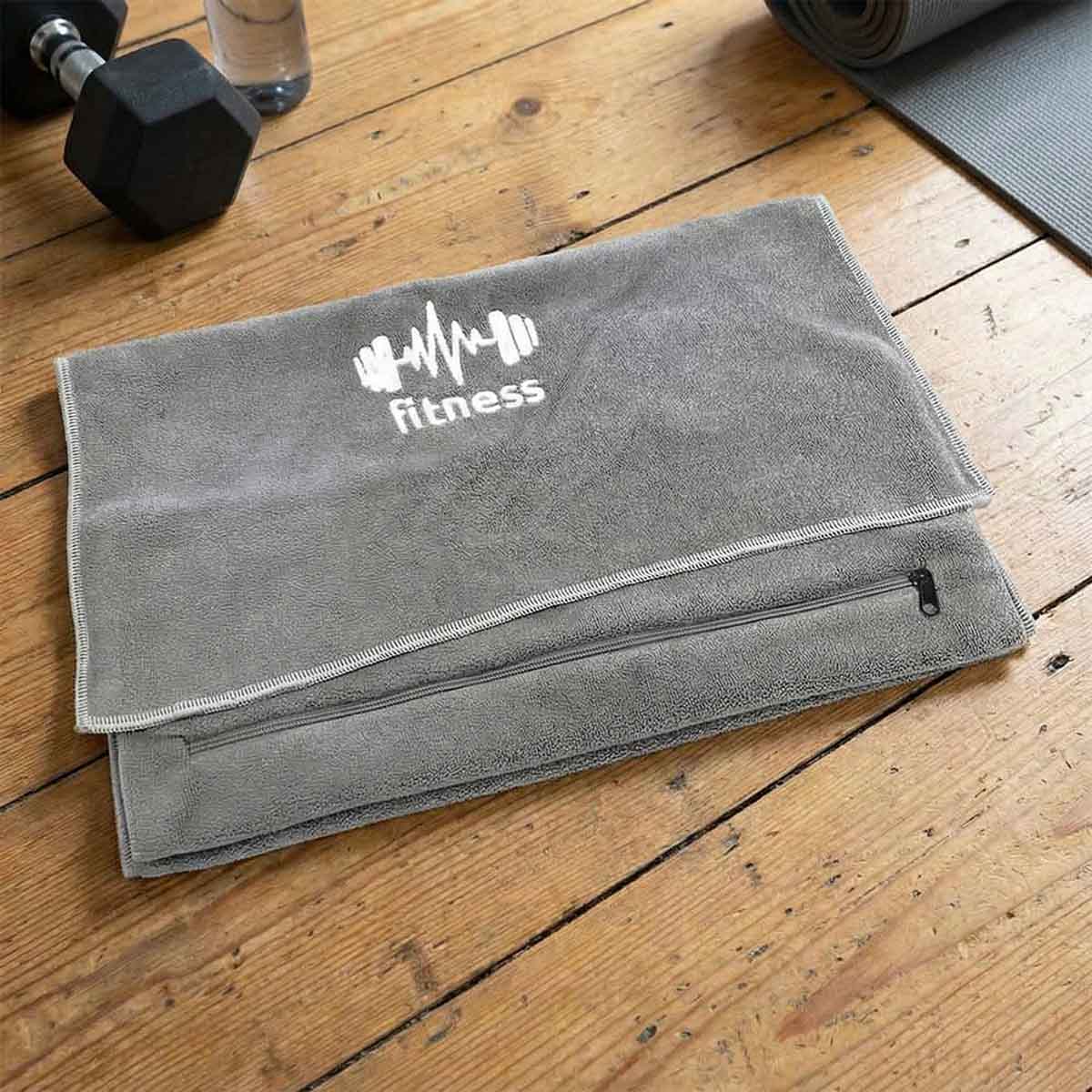 Gym Buddy Towel with Pocket