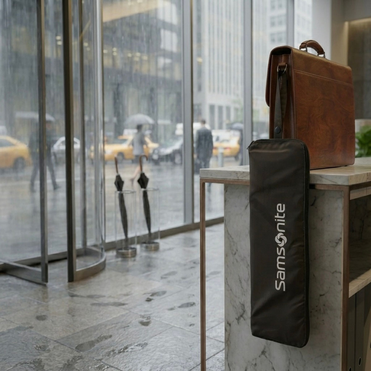 Folded Umbrella Drying Bag